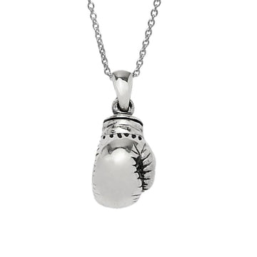 925 Sterling Silver Boxing Glove Pendant  for men