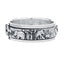 Elephant Silver Spinning Stress Relief Ring For Women and Girls