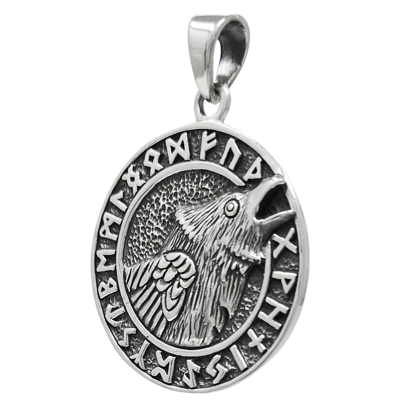 viking bird pendant