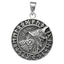 viking silver pendant for men