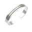 Mens Silver Bangle | Handmade Milgrain Bangle 925 Sterling Silver