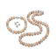 Women's 8-9mm Multi-Coloured Freshwater Pearl Necklace, Bracelet and Earrings