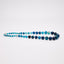 blue agate gemstone necklace for women