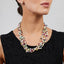 Multicoloured Pearl Necklace for Women