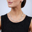 Pearl Necklace Bracelet and Earrings Women's Jewellery Set