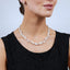 White freshwater pearl jewellery set