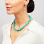 blue gemstone turquoise necklace for women