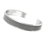 mens silver bangle