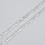 mens silver chain solid heavy 22In