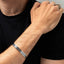 Men's Silver Bangle