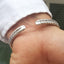 mens braided bangle