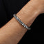 Men's 925 Sterling Silver Twisted Bangle 