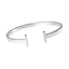 womens silver bangle bracelet 