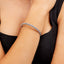 womens Silver Bangle Bracelet