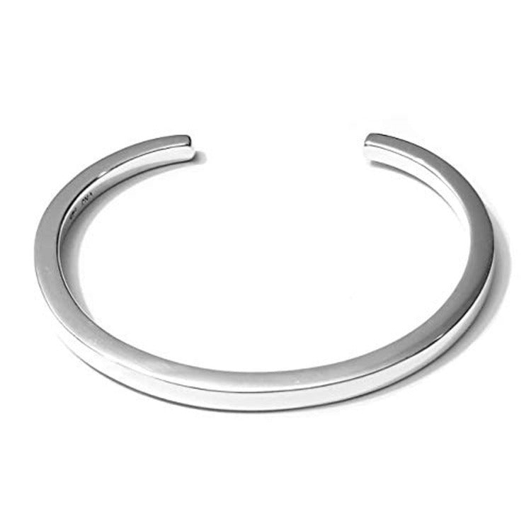 silver bangle for men