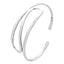 ladies silver line bangle