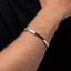 Classic Sterling Silver Open Cuff Bangle Bracelet for Women & Men