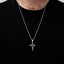 Men's Cross Pendant 925 Sterling Silver