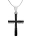 Men's Cross Pendant 925 Sterling Silver