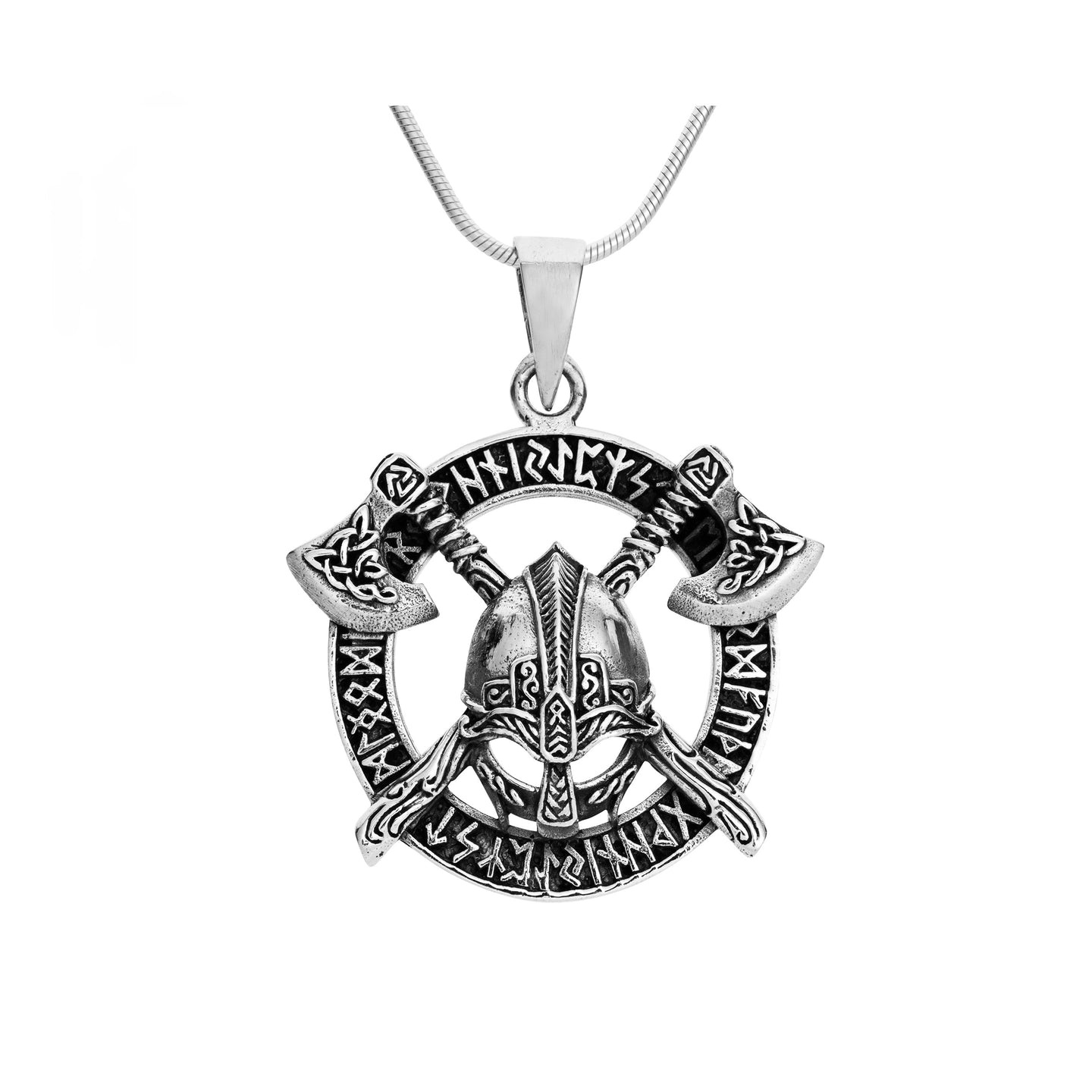 Viking Silver pendant for man