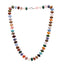 Women's Multi-Colour Gemstone Beaded Necklace