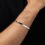 mens silver bangle