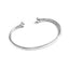 womens silver bangle