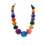 Multicolor gemstone necklace for women