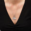 Silver Trinity Pendant For Men And Women