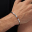  Solid Sterling Silver Torque Bangle for Men 