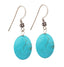 Handmade turquoise earrings