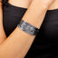 Sterling Silver Crushed Cuff Bracelet for women