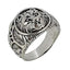 men silver ring