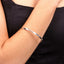 Silver Bangle Bracelet for Women