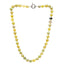 green natural bead gemstone necklace for women