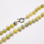 green natural bead gemstone necklace for women