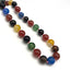 multicolour natural bead gemstone necklace for women