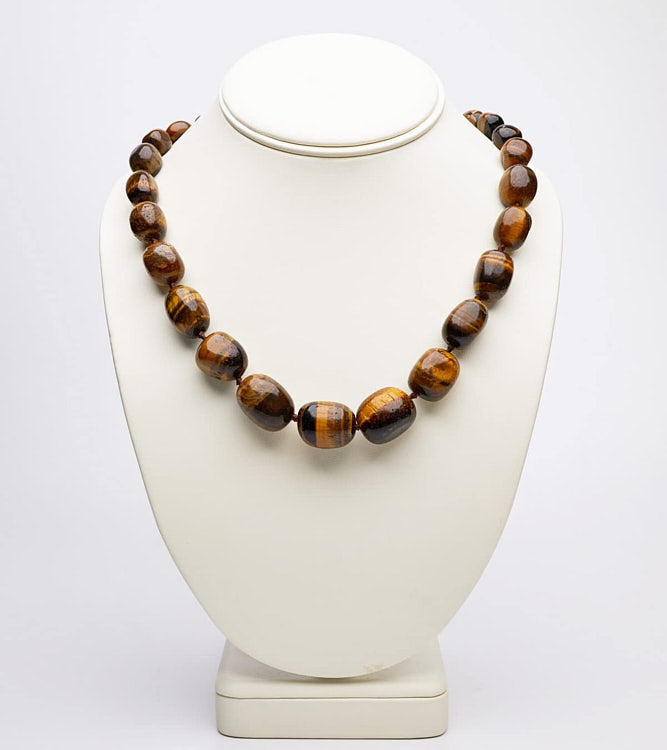 Tigers Eye Gemstone Necklace for women
