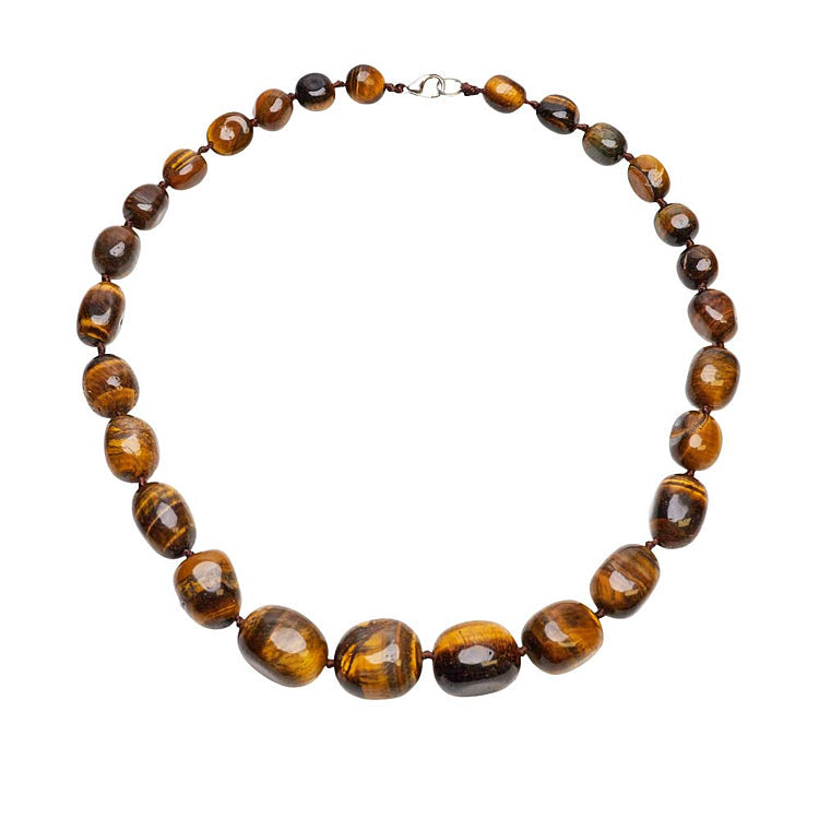 Tigers Eye Gemstone Necklace for women