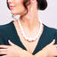  White Gemstone Necklace for women