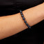 8mm Elegant Rice Shape Black Freshwater Pearl Bracelet