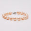 8mm Elegant Rice Shape Pink Freshwater Pearl Bracelet