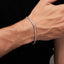 mens silver bracelet