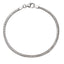 foxtail silver chain bracelet