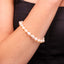 pearl bracelet for women pink