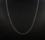 Fine Silver Chain Necklace for Women | 1.3MM Figaro Chain Necklace | Made in Italy