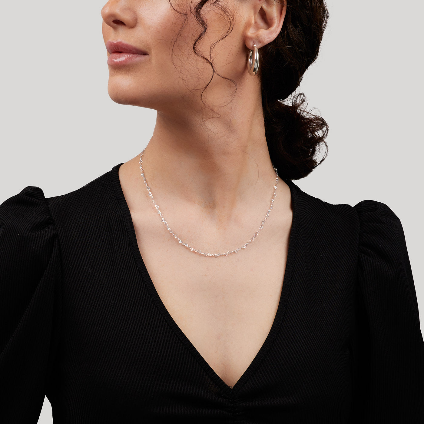 heart necklace or women