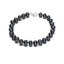 Womens black Pearl Bracelet