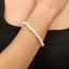 Womens white Pearl Bracelet