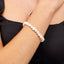 womens white pearl brcelet